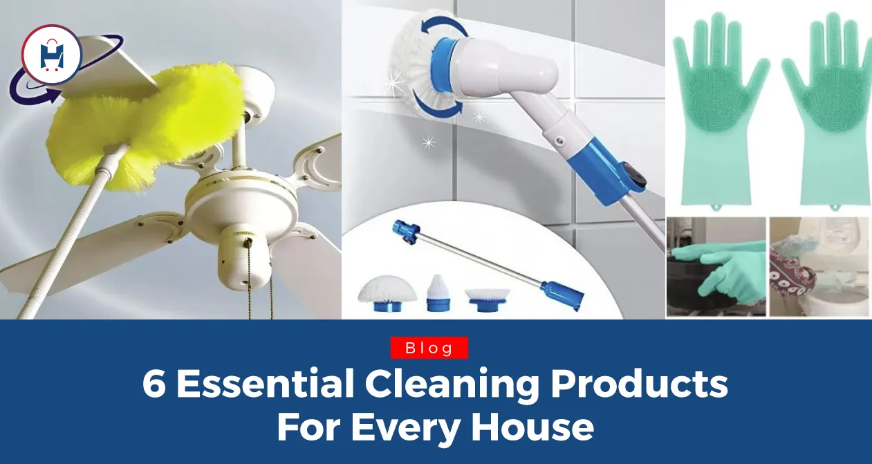6 Essential Cleaning Products For Every House