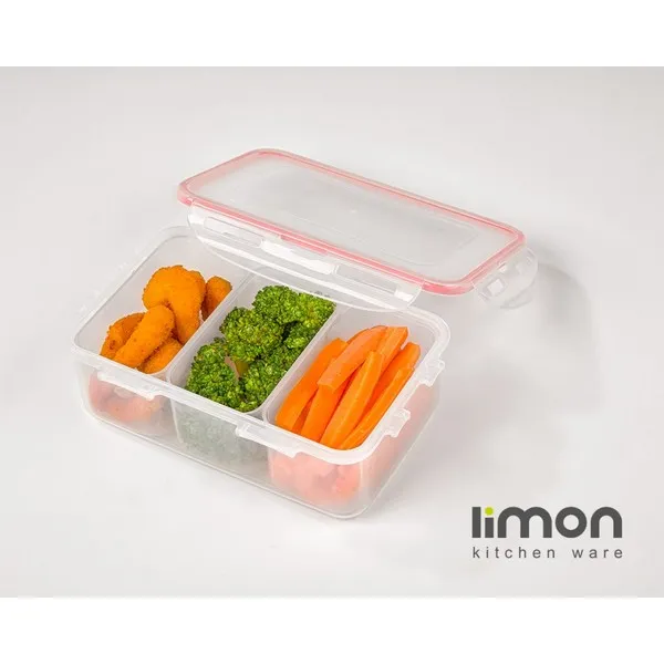 3-Section Food Container