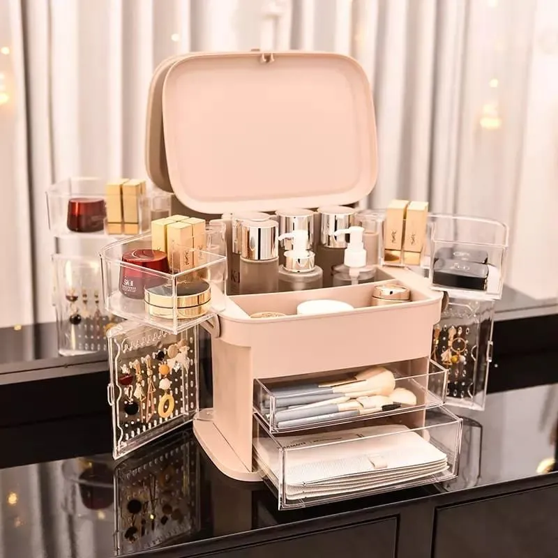 Multi-Layer Cosmetic Storage Box