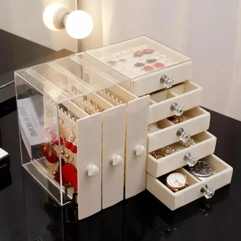 Transparent Jewelry Storage Box