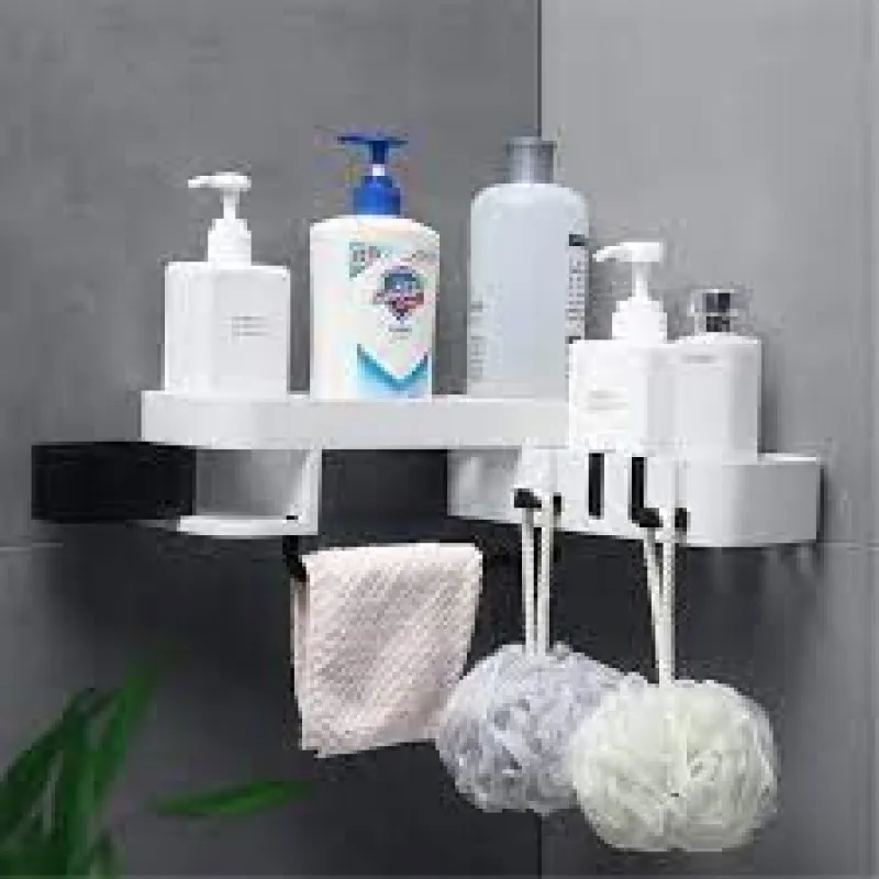 Rotatable Wall Mounted Bathroom Shelf 