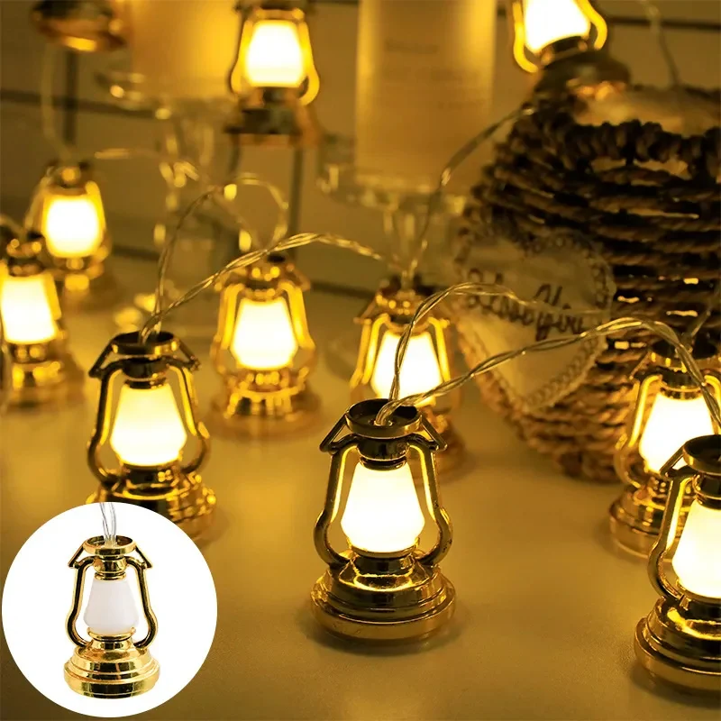Glowing Small lantern string lights