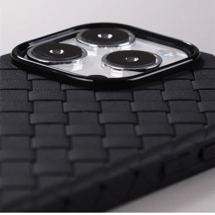 Iphone Woveen Back Case