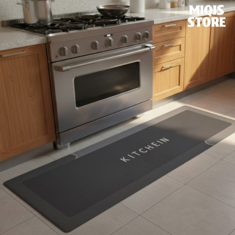 Anti Slip Water Absorbent Runner With Mat (Large Design 6)