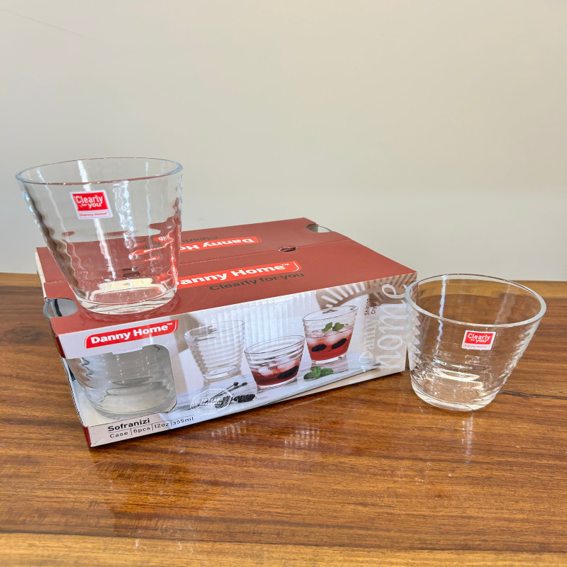 Danny Home Sofranizi Glass 6Pcs (355ml)