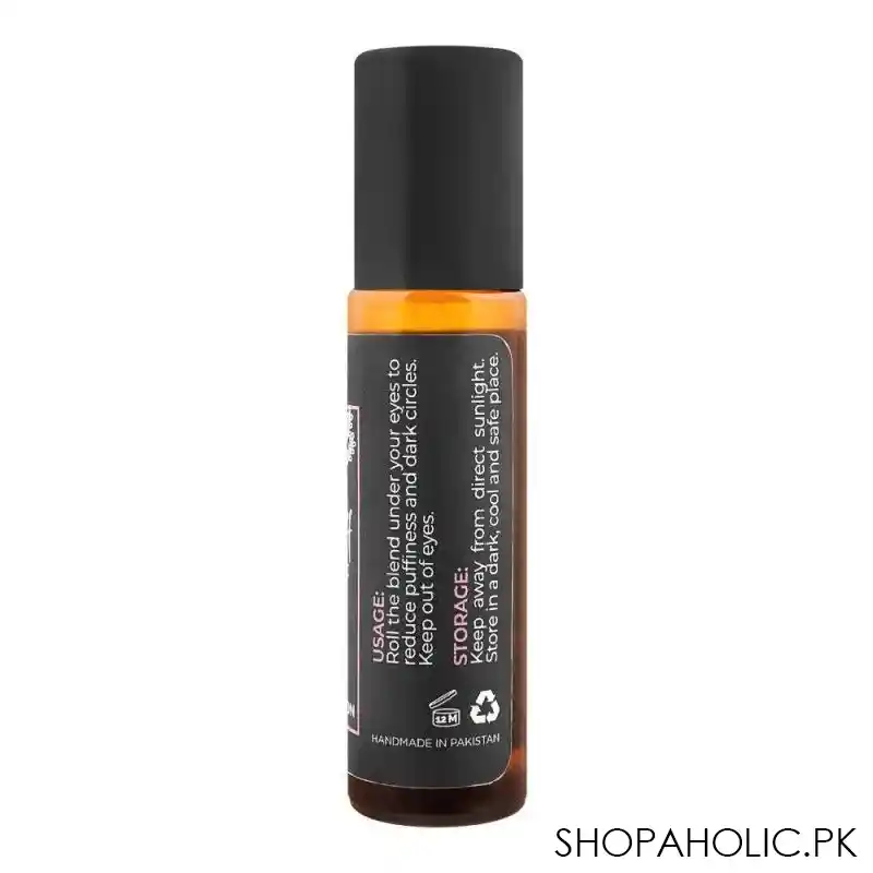 100% Wellness Co De-Puff Under Eye Serum Roll On, 10ml