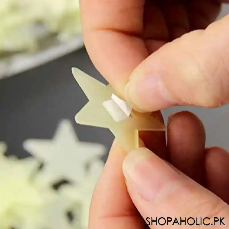 100pc 3D Glowing Stars In The Dark