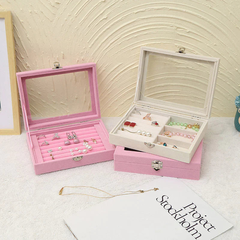 Earrings & Necklace Jewelry Box