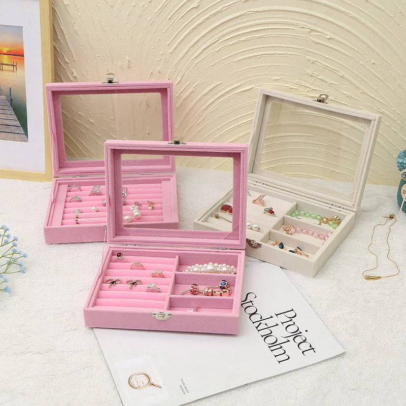 Earrings & Necklace Jewelry Box