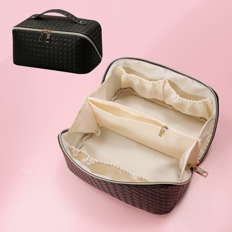 Luxury Portable Cosmetic Pouch Makeup Bag