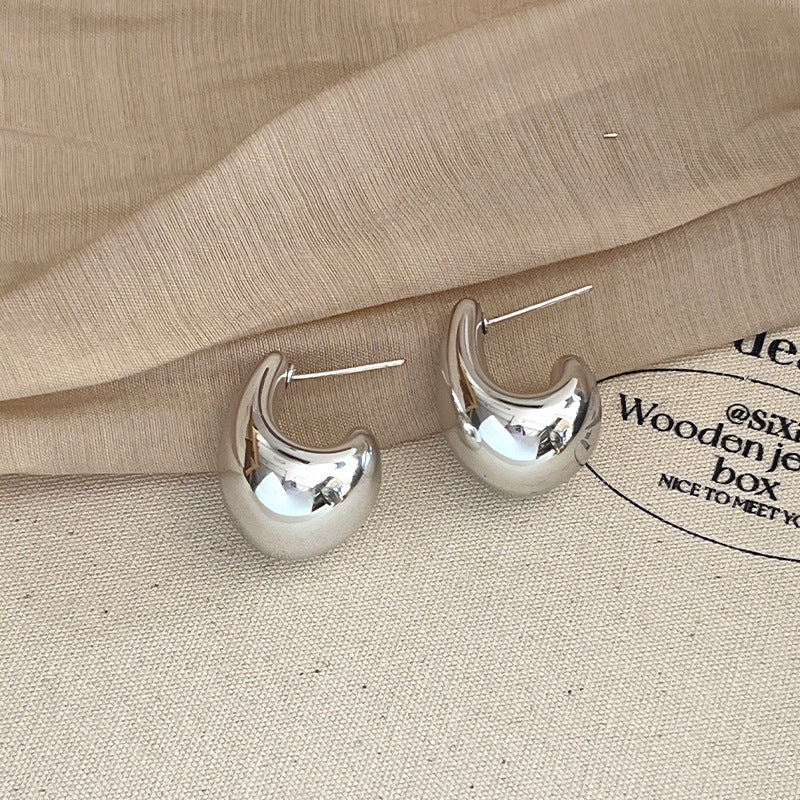 Teardrop Retro Stud Earrings (Pack of 3)