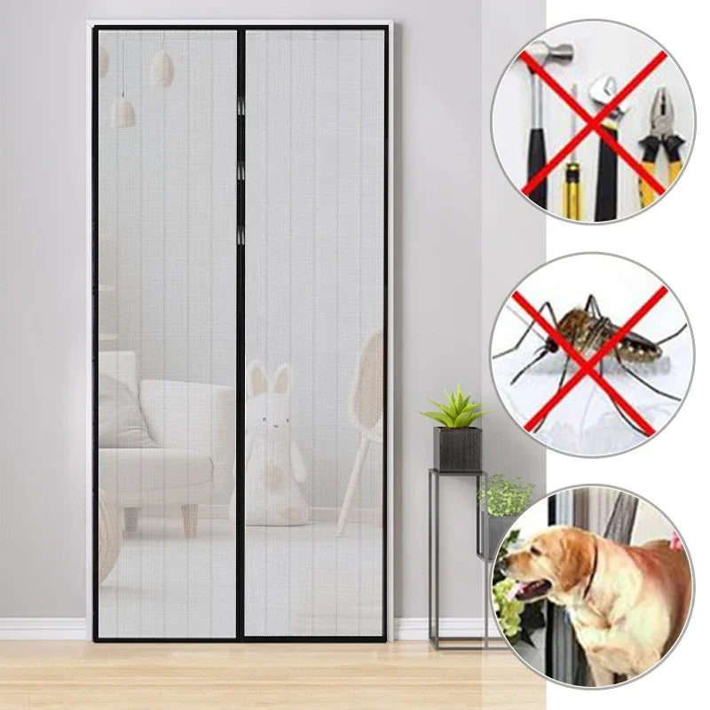 Customize Maganetic Door Screen Mosquito Net