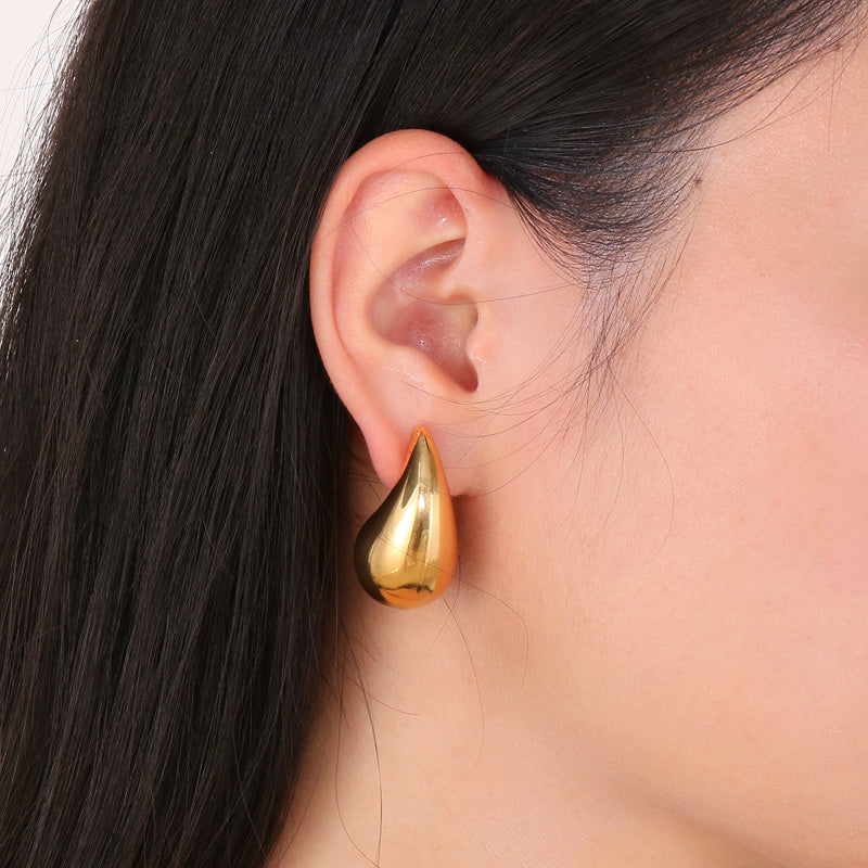 Teardrop Retro Stud Earrings (Pack of 3)