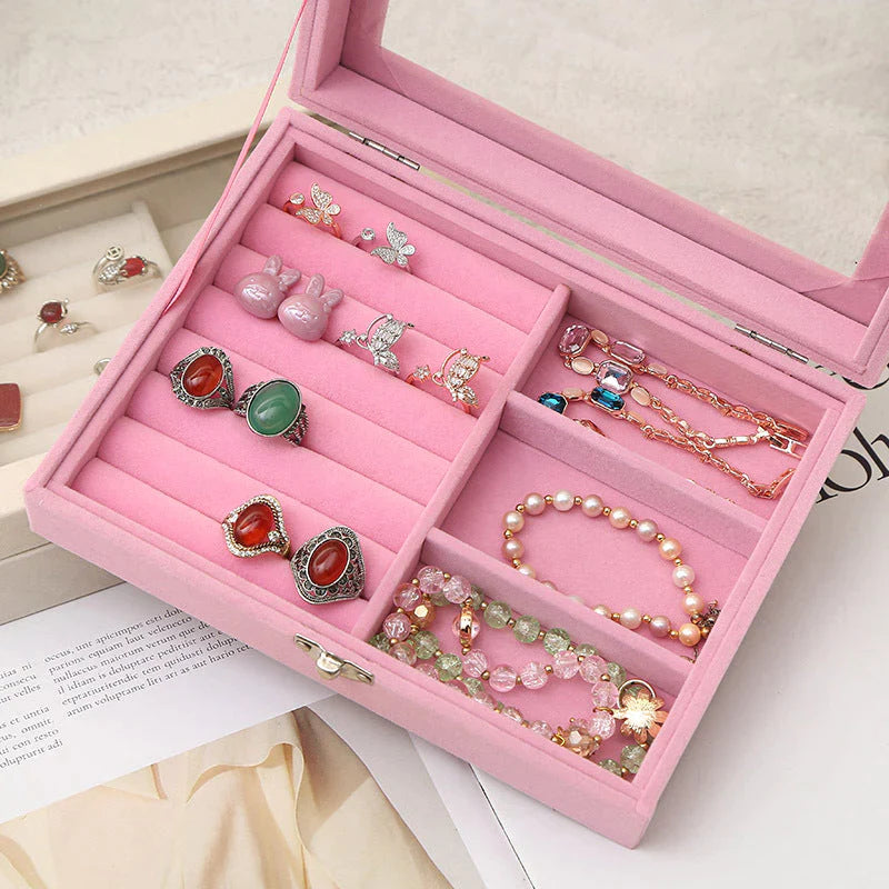 Earrings & Necklace Jewelry Box