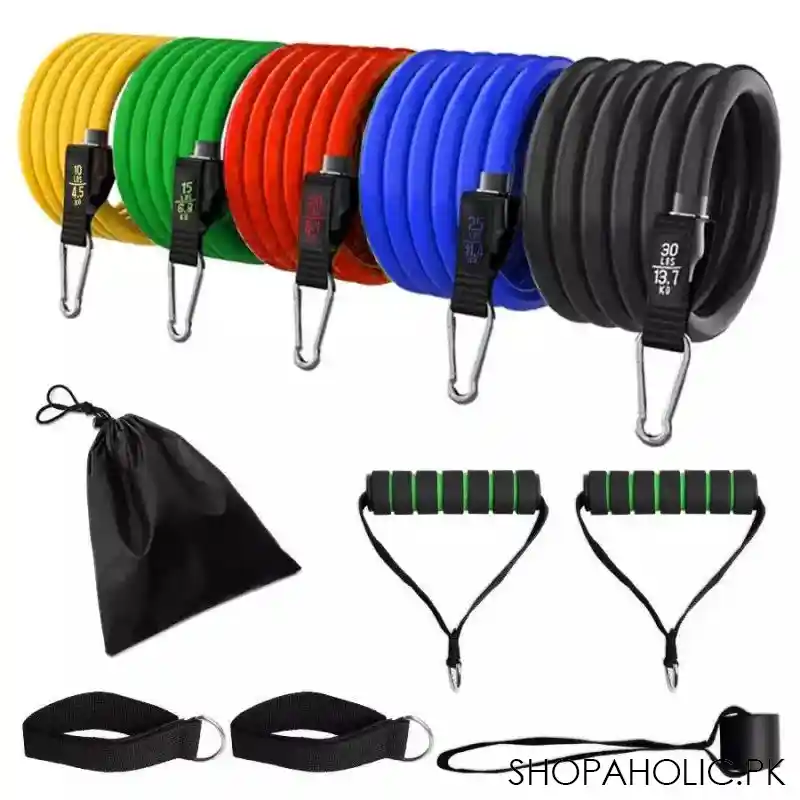 11 Pcs Pull Rope Exercise Fitness Bands