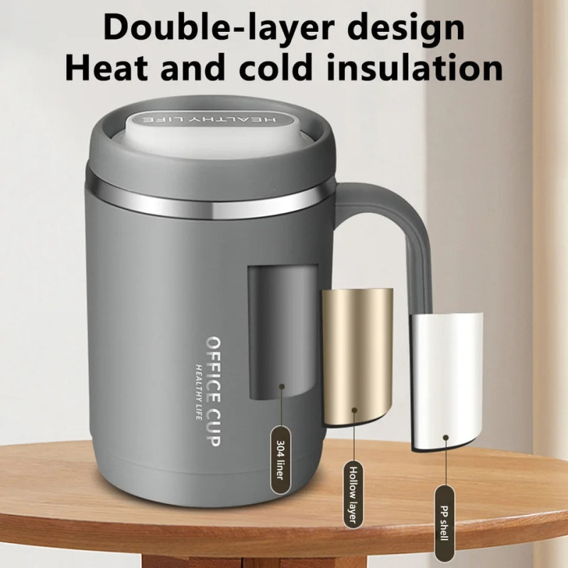 Insulated Coffee Mug With Handle 500 ml