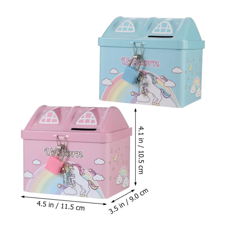 Cute House Shape Money Box