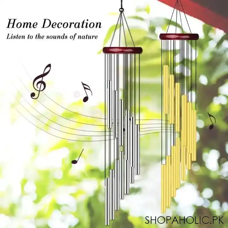 12 Tubes Metal Musical Wind Chimes