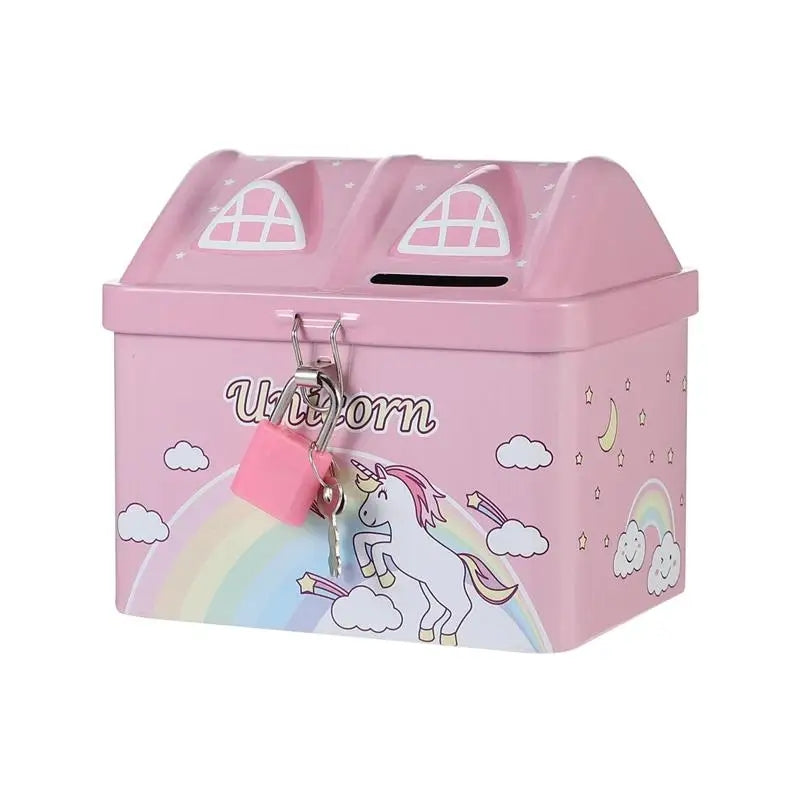 Cute House Shape Money Box