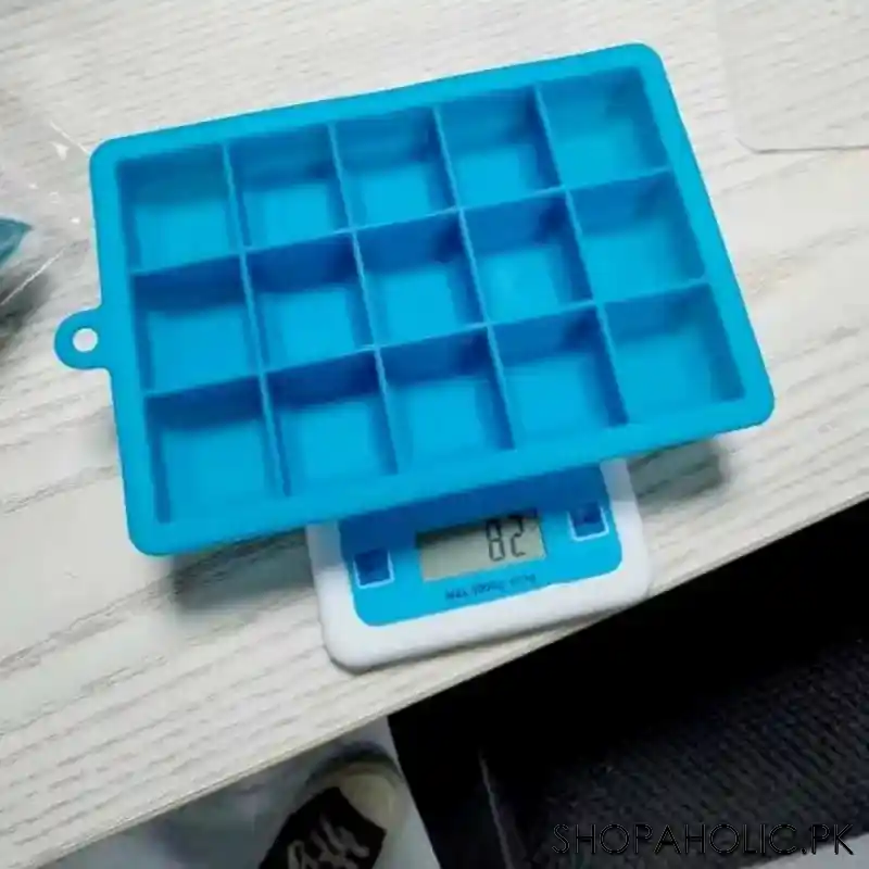 15 Grids Big Ice Cube Tray Square Shape Mold