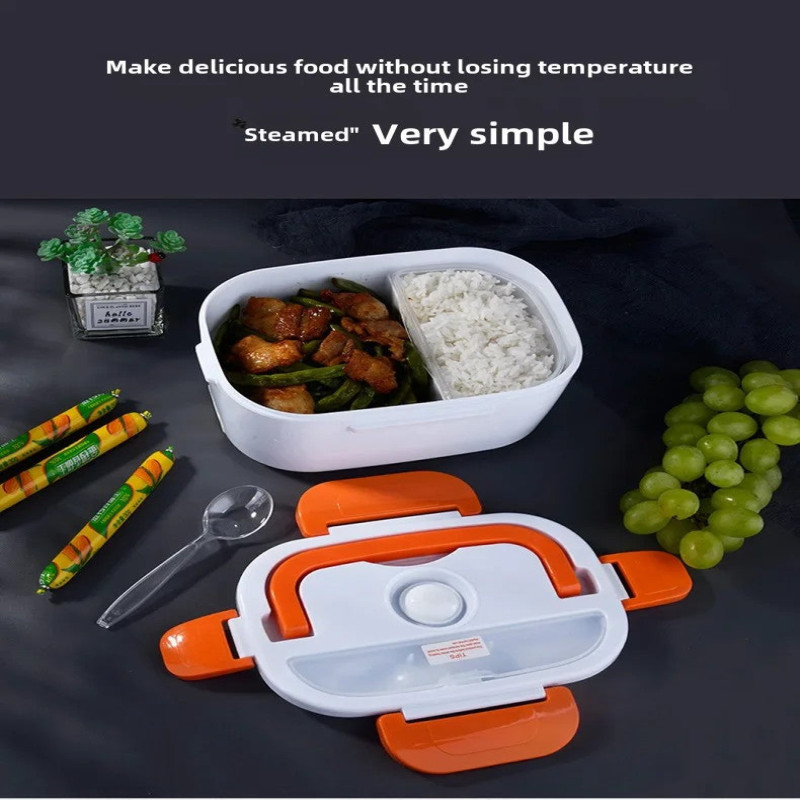 Portable Rechargeable Electric Lunch Box Heated Insulated Lunch Box