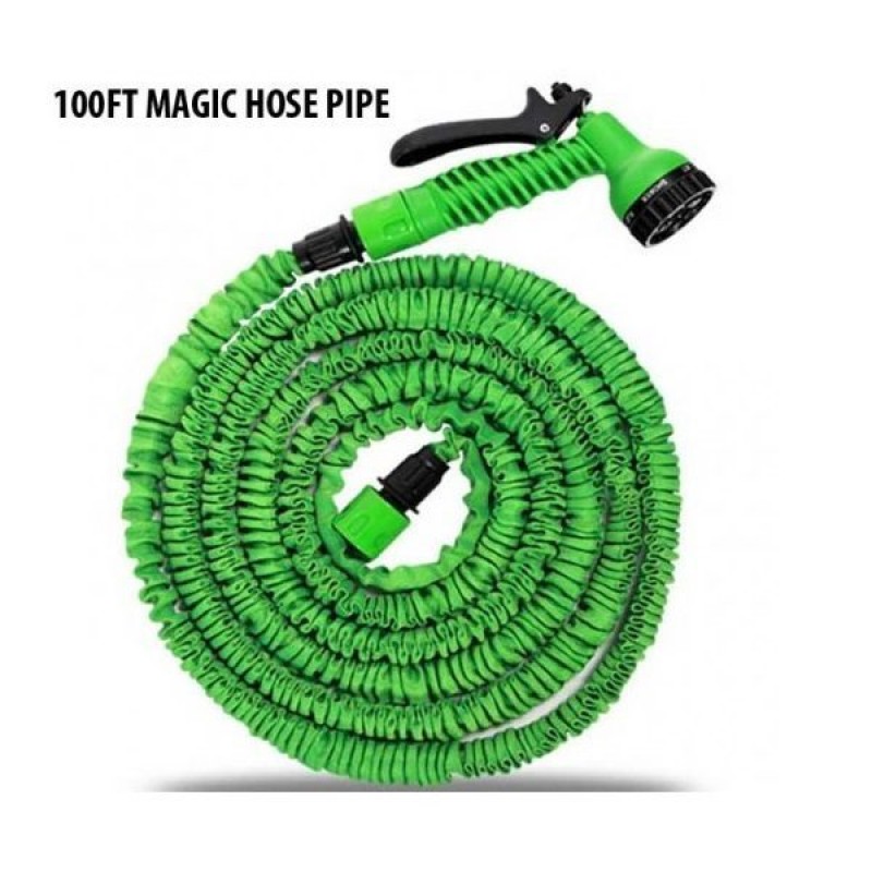 Magic Hose Water Spray Pipe 100Ft