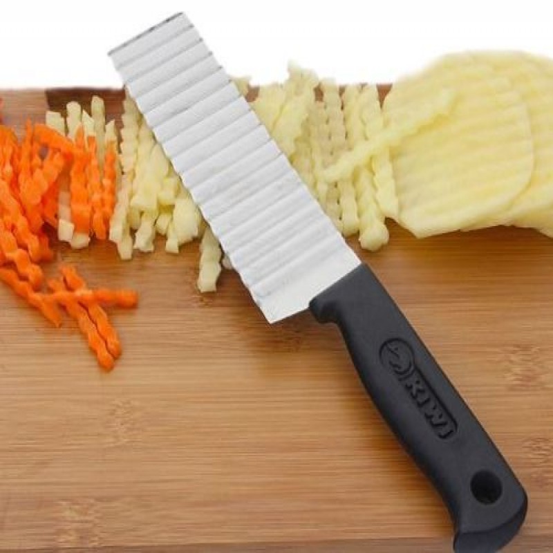 High Quality Stainless Steel Wavy Potato Cutter | French Fries Crinkle Cutter-Fruit And Vegetable Slicer