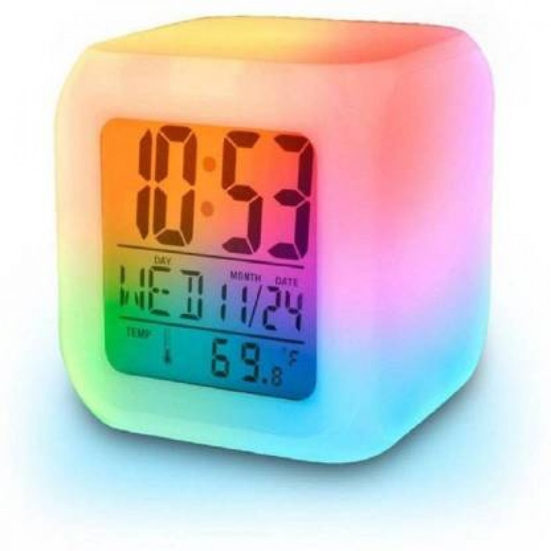 Dice Table Alarm Clock (Colorful)