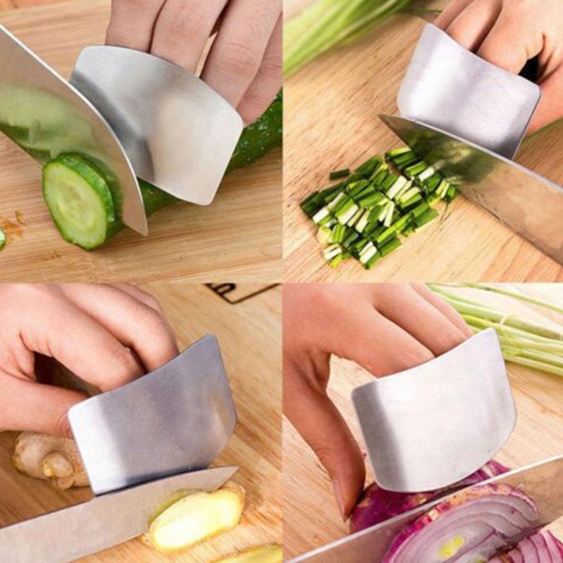 Stainless Steel Finger Guard Protect Hand Protector
