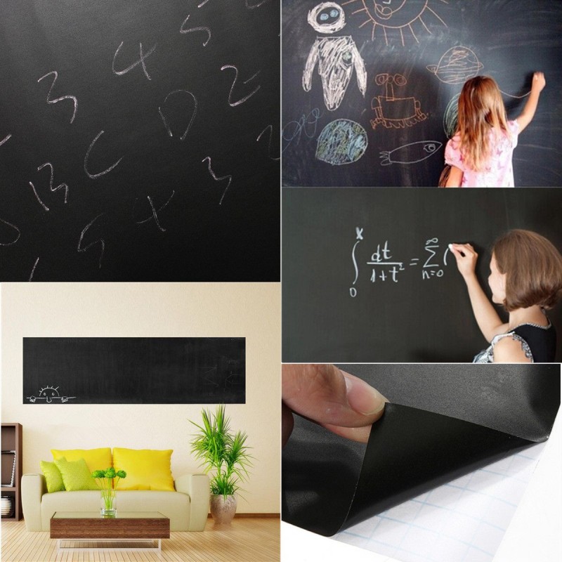Wallpaper DIY Blackboard Waterproof Chalkboard