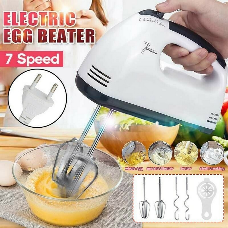 Electric Hand Mixer Egg Beater Scarlet Hand Mixer