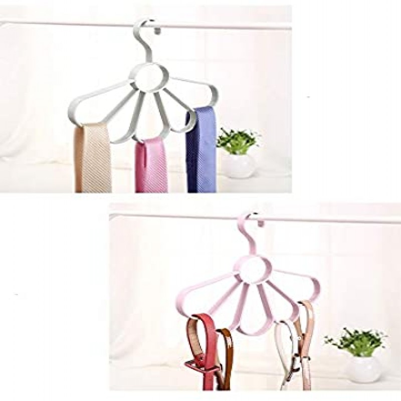 Pack of 2 Flower Shaped 5 Slot Hanger