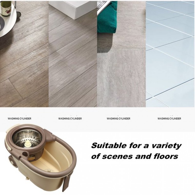 New Premium Spin Mop With Bucket