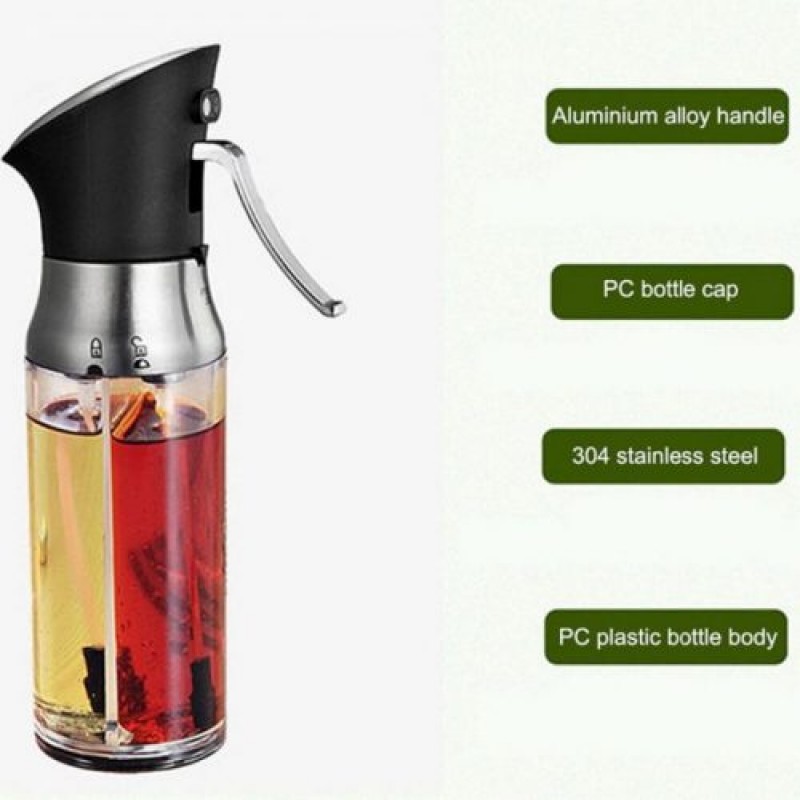 Oil Vinegar Pump Sprayer Dispenser 2 in 1 Olive Oil Vinegar Dispenser Pump Sprayer