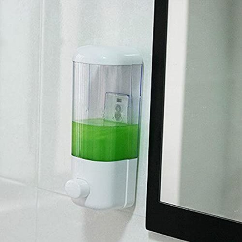 No Drill Soap Dispenser Wall Mounted Soap Dispenser + Toothpaste Dispenser Free