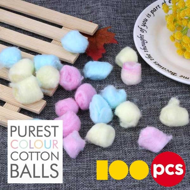 Euro Soft Cotton Balls - 100 Pcs