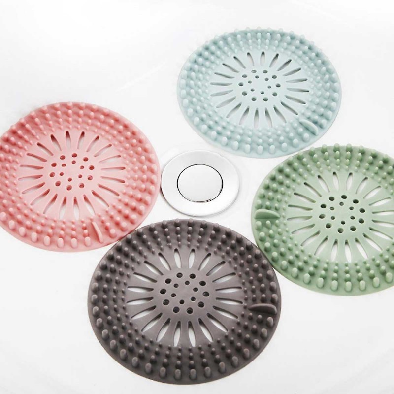 Silicone Mesh Kitchen Drain Sink Strainer Filter