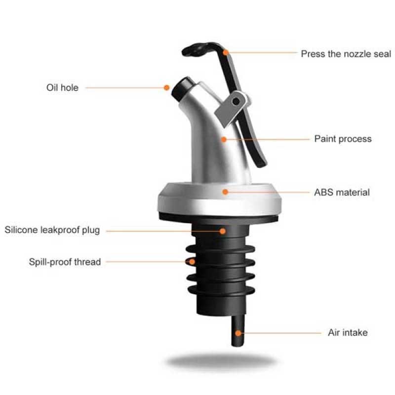 (Set of 2) Oil Bottle Stopper