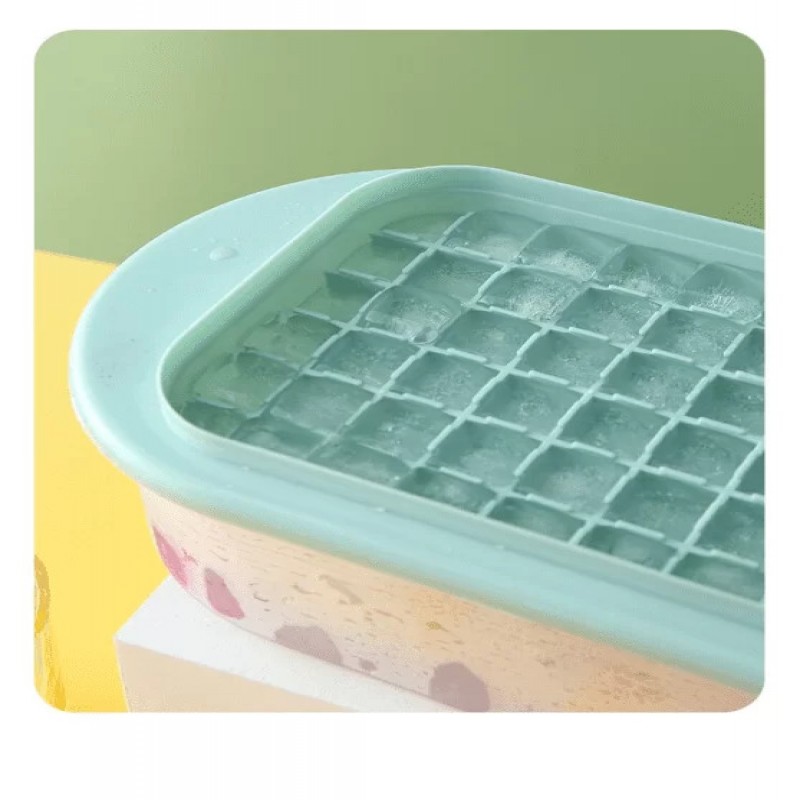 62 Ice Cubes Ice Cube Tray Mold Ice Maker With Lid and Box