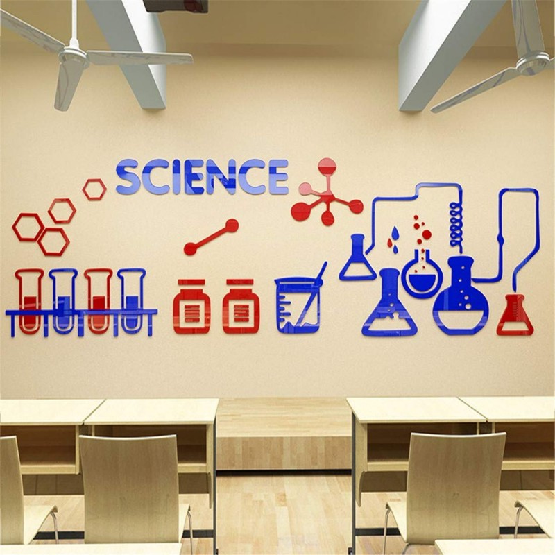 New Science Lab Acrylic Wall Art