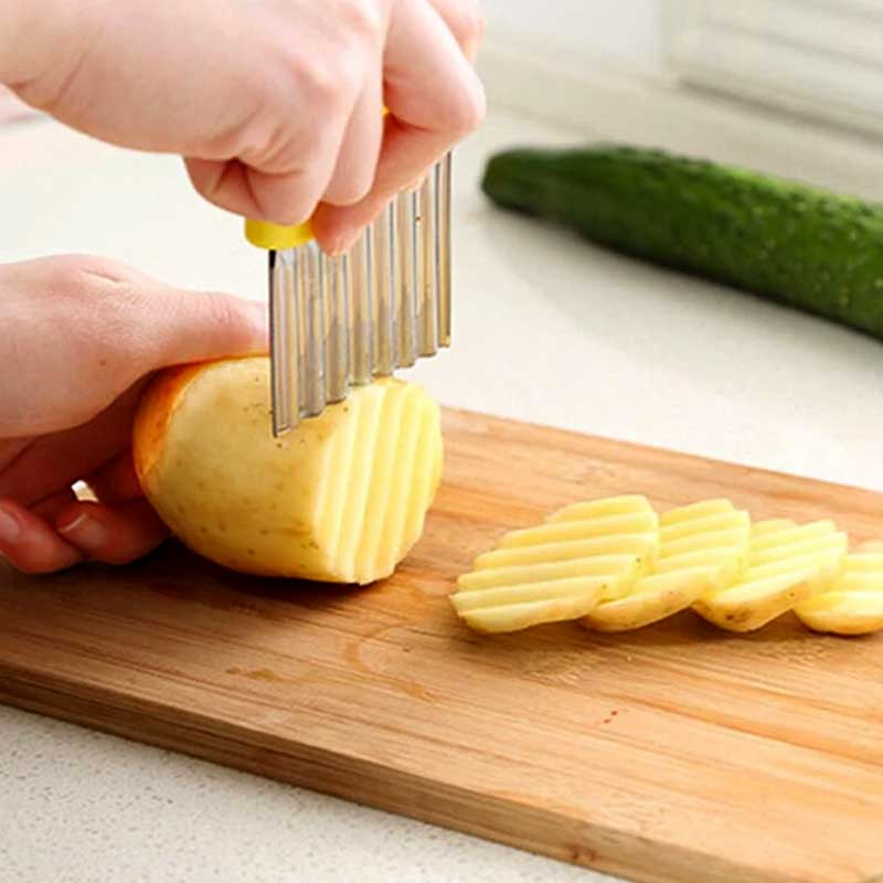 Vegetable, Fruit, French Fry Crinkle Cutter