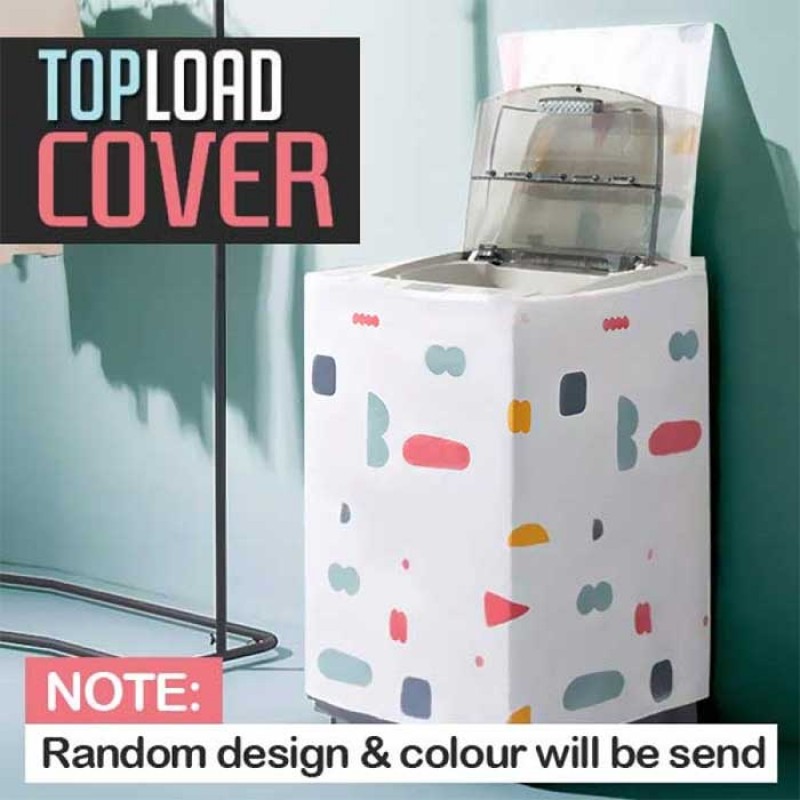 Top Load Washing Machine Cover Single Tub (Size: 55x58x87 cm)