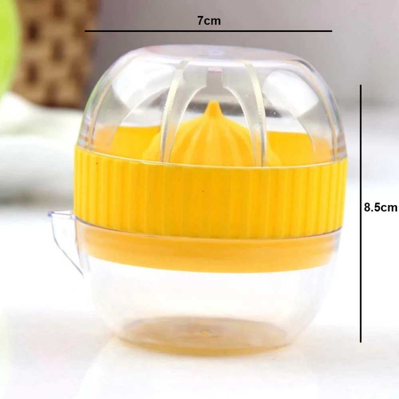 Manual Lemon Matic Juice Extractor Mini Device *(Size 8.5 x 7 cm)