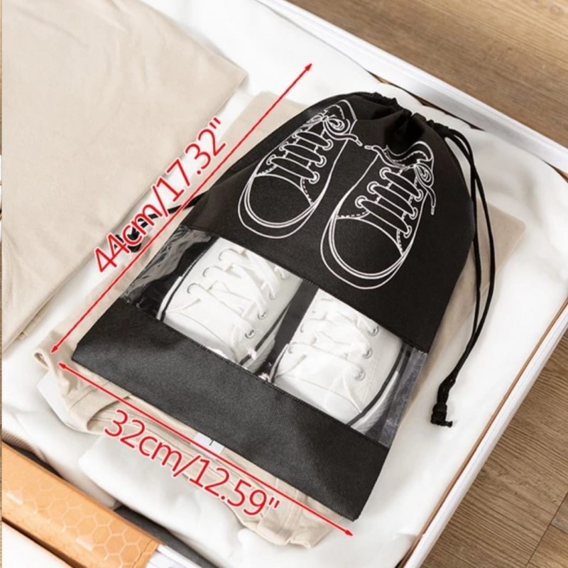 Pack of 10 New Travel Shoes Storage Bag