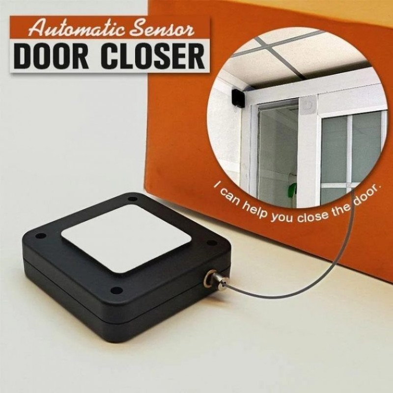 Ferme Porte Automatique Self-Closing Sliding Patio Door Closer, Sliding