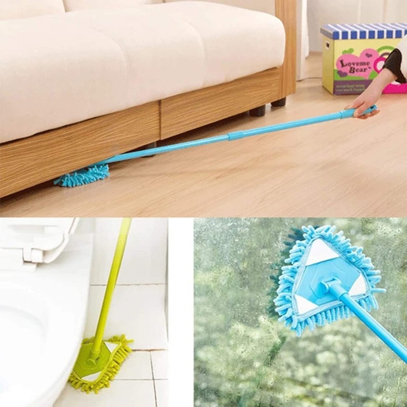 New Telescopic Microfiber Mop With Long Handle
