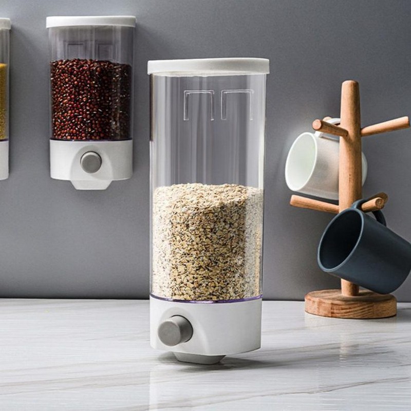 Wall Mounted Grains & cereals Storage Dispenser- 1.5 KG