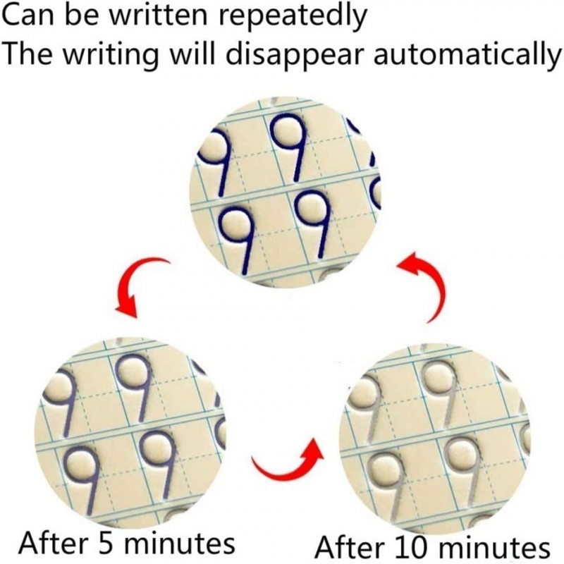 Buy Magical Handwriting Children's Workbooks With Reusable Writing Tool ...