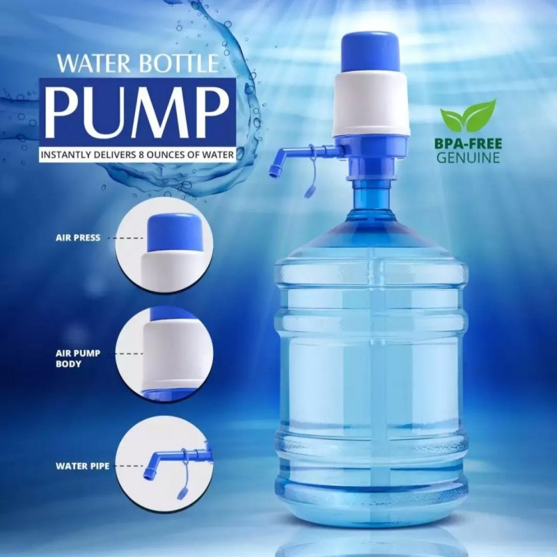 Water Dispenser Pump Manual - Blue & White