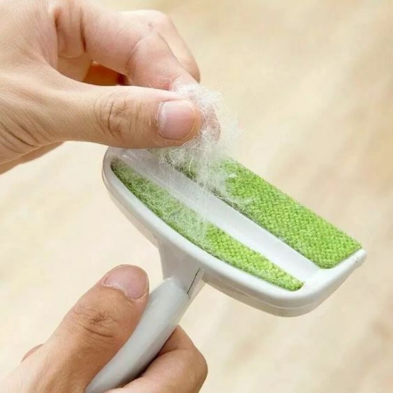 Manual Mini Double Head Sofa Bed Seat Gap Cleaning Brush, Cat Hair Cleaning Brush